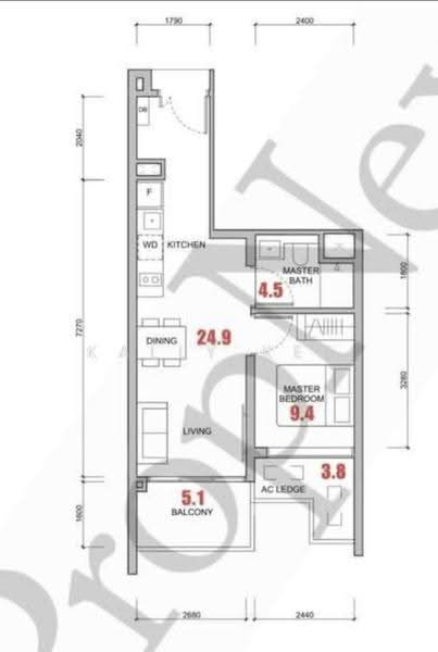 Hillock Green, 22-28 Lentor Central, Mandai / Upper Thomson, 1 Bedroom, 517 sqft, Condominium For Sale, by Kally Kee, 500294515 - PropertyGuru.com.sg