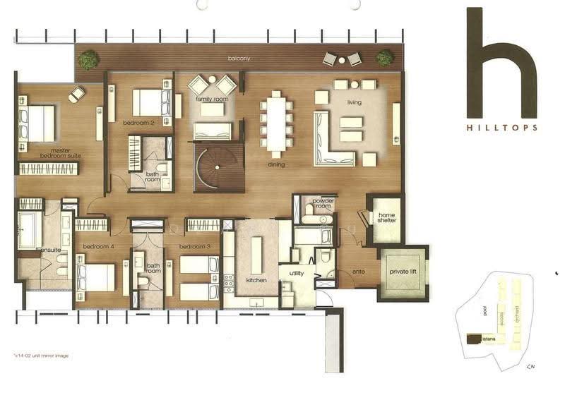 Hilltops, 99 Cairnhill Circle, Orchard / River Valley, 5 Bedrooms, 5,285 sqft, Condominium For Sale, by Deane Cui, 500294542 - PropertyGuru.com.sg