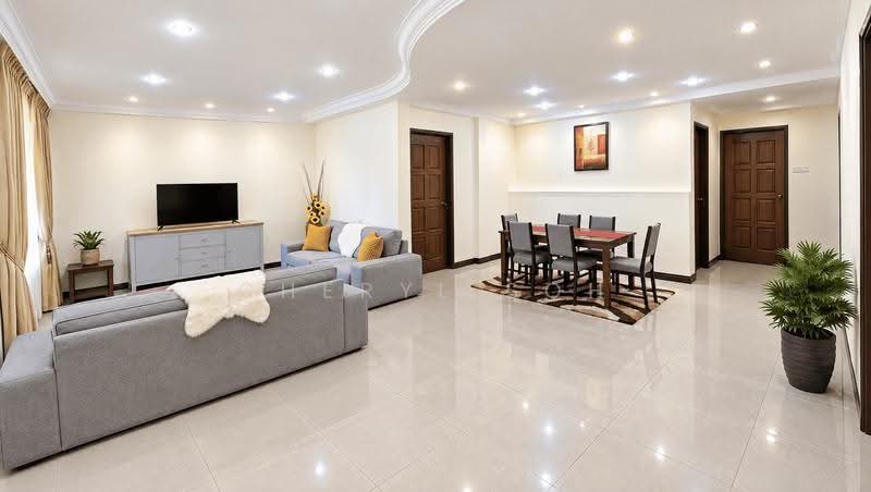 Azalea Park Condo, 4 Flora Road, Changi Airport / Changi Village, 3 Bedrooms, 1,313 sqft, Condominium For Rent, by Cheryl Soh, 500294696 - Living & Dining - PropertyGuru.com.sg