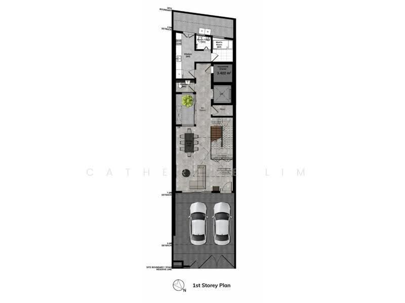 Freehold Brand New 3 Storey Intemediate Terrace In Sembawang, Jalan Sankam, Sembawang / Yishun, 5 Bedrooms, 1,771 sqft, Terraced House For Sale, by Catherine Lim, 500294705 - PropertyGuru.com.sg