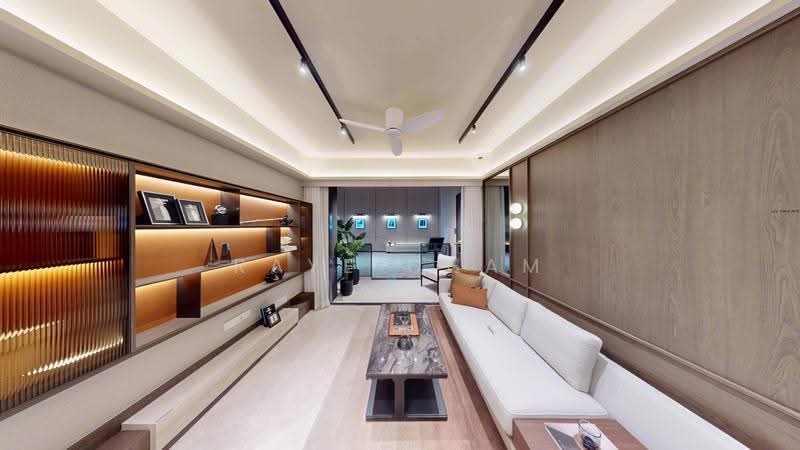 Hudson Place Residences, Buona Vista / West Coast / Clementi New Town, 6 Bedrooms, 2,164 sqft, Condominium For Sale, by Raye Cham, 500294752 - Living Room - PropertyGuru.com.sg