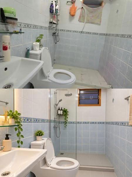 318B Anchorvale Link, 318B Anchorvale Link, Hougang / Punggol / Sengkang, 3 Bedrooms, 1,184 sqft, HDB Flat For Sale, by Vernon Sun, 500294796 - Bathroom - PropertyGuru.com.sg