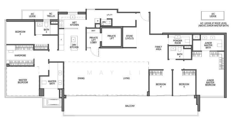 Seaside Residences, 18 Siglap Link, East Coast / Marine Parade, 5 Bedrooms, 3,294 sqft, Condominium For Sale, by May Li, 500294864 - PropertyGuru.com.sg