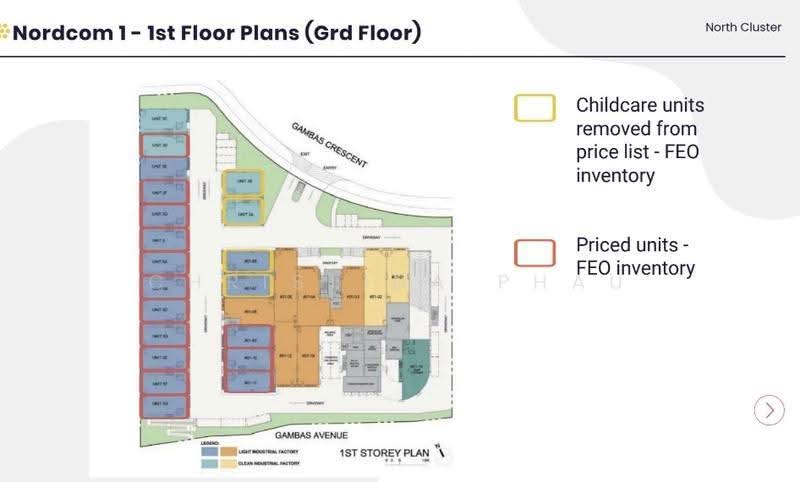 Nordcom I, 3D Gambas Crescent, Sembawang / Yishun, 2,088 sqft, Light Industrial (B1) For Sale, by Christina Phau, 500294942 - CommercialGuru.com.sg