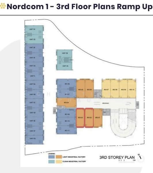 Nordcom I, 3D Gambas Crescent, Sembawang / Yishun, 2,088 sqft, Light Industrial (B1) For Sale, by Christina Phau, 500294942 - CommercialGuru.com.sg