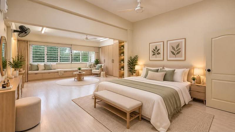 Punggol Road, Punggol Road, Hougang / Punggol / Sengkang, 4 Bedrooms, 3,500 sqft, Corner Terrace For Rent, by Ken Tan, 500294970 - Bedroom - PropertyGuru.com.sg