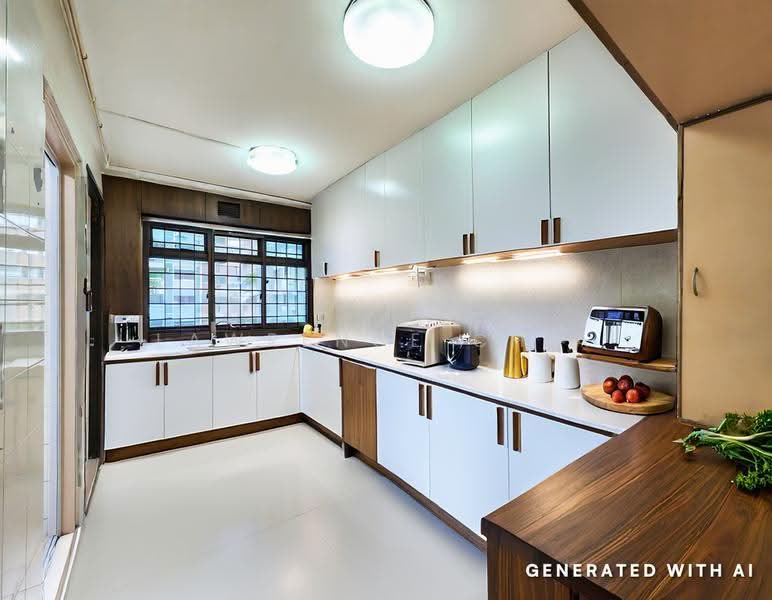 355 Kang Ching Road, 355 Kang Ching Road, Boon Lay / Jurong / Tuas, 3 Bedrooms, 1,087 sqft, HDB Flat For Sale, by Lawrence Chia, 500295041 - Kitchen - PropertyGuru.com.sg