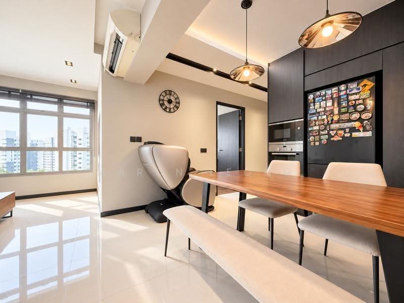 674A Fern Grove @ Yishun, 674A Yishun Avenue 4, Sembawang / Yishun, 3 Bedrooms, 1,001 sqft, HDB Flat For Sale, by Aaron Leong, 500295109 - Dining Room - PropertyGuru.com.sg
