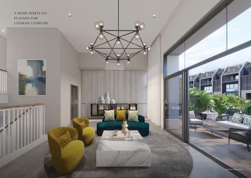 Pollen Collection, Pollen View Off Nim Road, Seletar / Yio Chu Kang, 5 Bedrooms, 4,650 sqft, Semi-Detached House For Sale, by Alex Chua, 500295148 - Living Room - PropertyGuru.com.sg