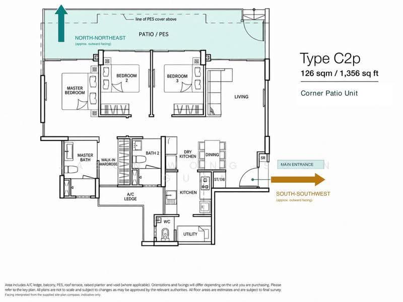 Riverparc Residence, 102 Punggol Drive, Hougang / Punggol / Sengkang, 3 Bedrooms, 1,356 sqft, Condominium For Sale, by Jason Wong Soon Guan, 500295177 - PropertyGuru.com.sg