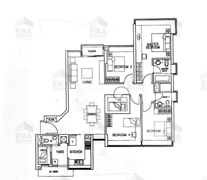 The Quintet, 36 Choa Chu Kang Street 64, Dairy Farm / Bukit Panjang / Choa Chu Kang, 4 Bedrooms, 1,561 sqft, Condominium For Sale, by Angelo Ong, 500295190 - PropertyGuru.com.sg