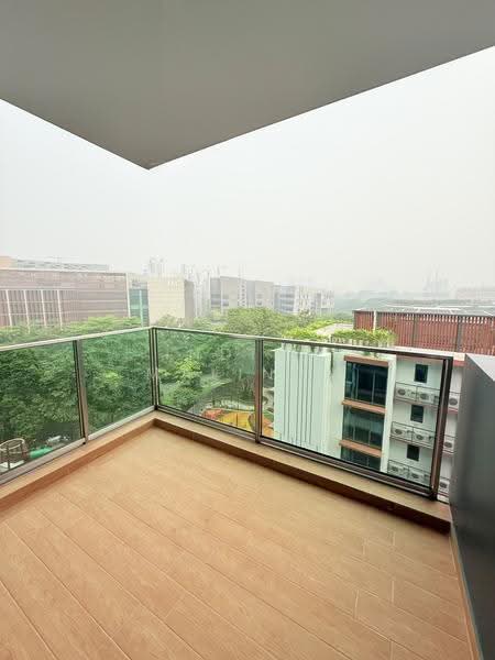 The Hill @ One-North, 15 Slim Barrack Rise, Buona Vista / West Coast / Clementi New Town, 2 Bedrooms, 753 sqft, Condominium For Rent, by Indira Malinda, 500295244 - Balcony - PropertyGuru.com.sg