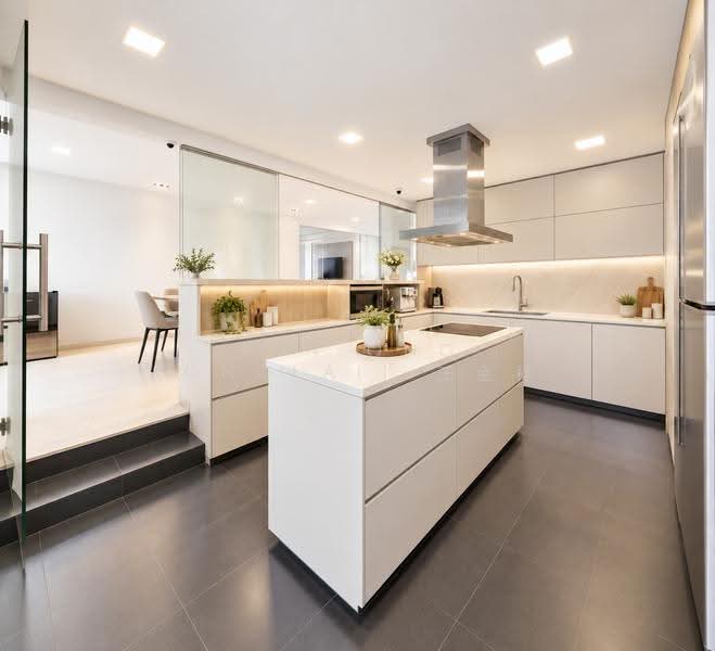 Peach Garden, 6 Peach Garden, East Coast / Marine Parade, 4 Bedrooms, 2,766 sqft, Apartment For Sale, by Jon Ong (Onglai) 王金祥, 500295258 - Kitchen - PropertyGuru.com.sg
