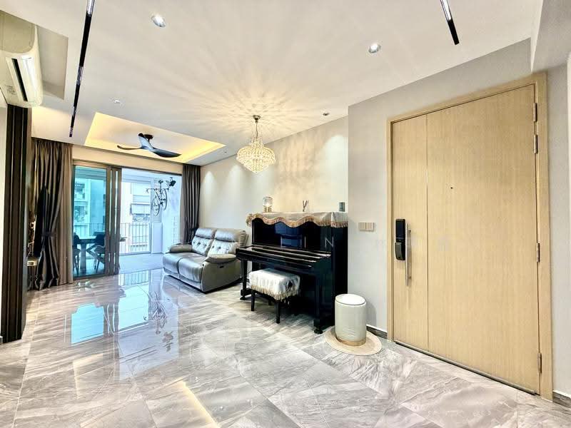 The Terrace, 100 Edgedale Plains, Hougang / Punggol / Sengkang, 3 Bedrooms, 1,076 sqft, Condominium For Sale, by Jaeson Lin 林暉盛, 500295320 - Living Room - PropertyGuru.com.sg