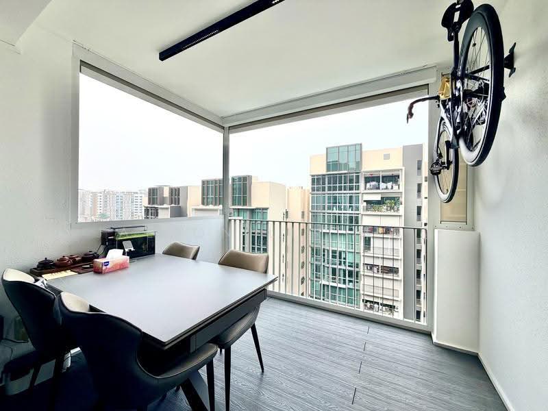The Terrace, 100 Edgedale Plains, Hougang / Punggol / Sengkang, 3 Bedrooms, 1,076 sqft, Condominium For Sale, by Jaeson Lin 林暉盛, 500295320 - Balcony - PropertyGuru.com.sg