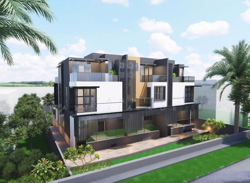 Brand New Corner Terrace @ Seletar, Neram Road, Seletar, Neram Road, Yio Chu Kang, Kasai Road, Seletar / Yio Chu Kang, 6 Bedrooms, 5,535 sqft, Corner Terrace For Sale, by Jeannie Anastasia Koe 高晶晶, 500295355 - Exterior - PropertyGuru.com.sg