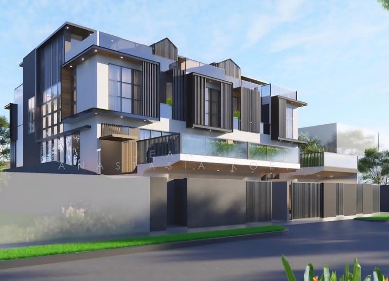 Brand New Corner Terrace @ Seletar, Neram Road, Seletar, Neram Road, Yio Chu Kang, Kasai Road, Seletar / Yio Chu Kang, 6 Bedrooms, 5,535 sqft, Corner Terrace For Sale, by Jeannie Anastasia Koe 高晶晶, 500295355 - Exterior - PropertyGuru.com.sg