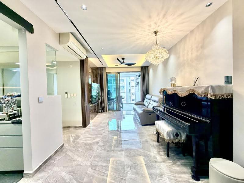 The Terrace, 88 Edgedale Plains, Hougang / Punggol / Sengkang, 3 Bedrooms, 1,076 sqft, Condominium For Sale, by Charissa Yong, 500295358 - Living Room - PropertyGuru.com.sg