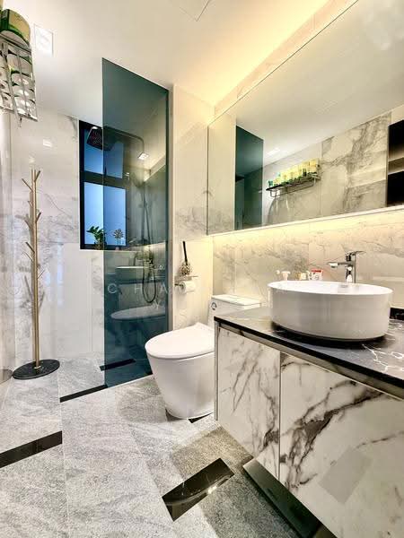 The Terrace, 88 Edgedale Plains, Hougang / Punggol / Sengkang, 3 Bedrooms, 1,076 sqft, Condominium For Sale, by Charissa Yong, 500295358 - Bathroom - PropertyGuru.com.sg