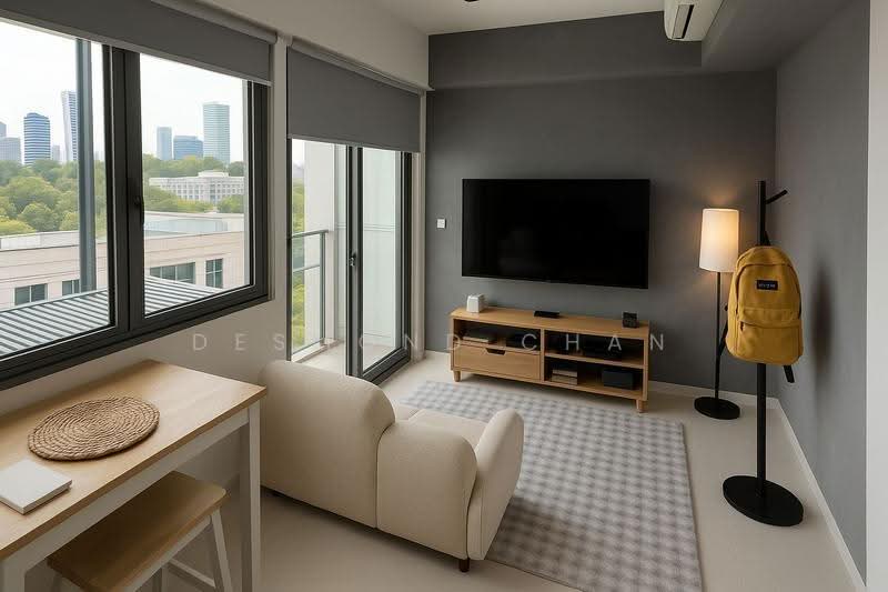 The Rise @ Oxley - Residences, 71 Oxley Rise, Orchard / River Valley, 2 Bedrooms, 550 sqft, Apartment For Rent, by Desmond Chan, 500295368 - Living Room - PropertyGuru.com.sg