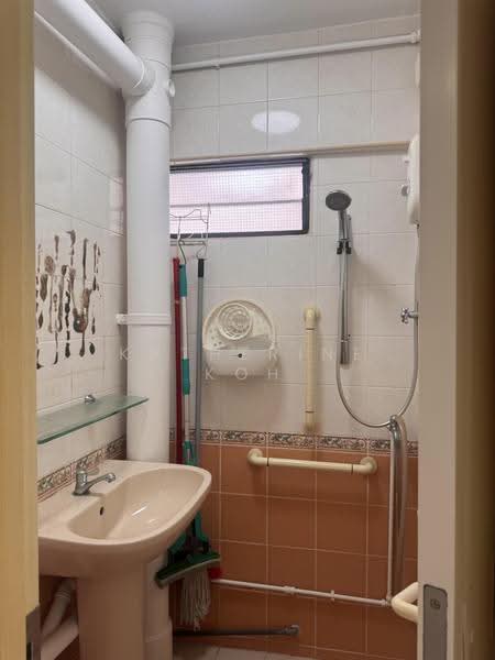 20 Dover Crescent, 20 Dover Crescent, Buona Vista / West Coast / Clementi New Town, 2 Bedrooms, 700 sqft, HDB Flat For Sale, by Katherine Koh, 500295471 - Bathroom - PropertyGuru.com.sg