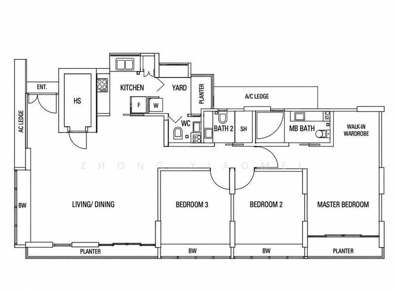 Riverside Melodies, 26A Saint Michael's Road, Balestier / Toa Payoh, 3 Bedrooms, 1,421 sqft, Apartment For Sale, by Zhong Xiaomei, 500295685 - PropertyGuru.com.sg