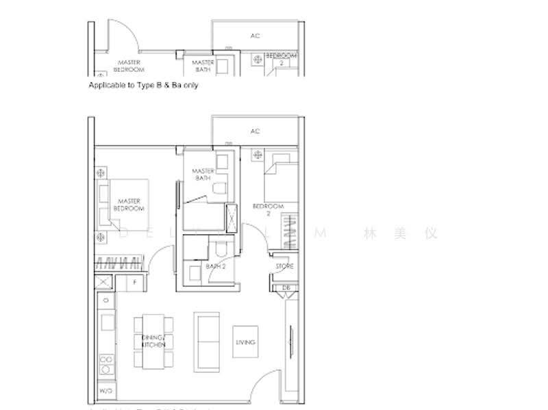 Sloane Residences, 17 Balmoral Road, Tanglin / Holland / Bukit Timah, 2 Bedrooms, 743 sqft, Condominium For Rent, by Adelyn Lam 林美仪, 500295711 - PropertyGuru.com.sg