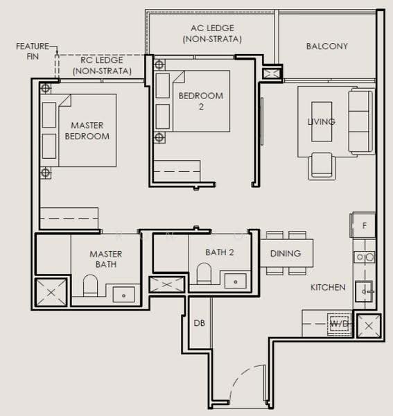 The Sen, De Souza Avenue, Clementi Park / Upper Bukit Timah, 2 Bedrooms, 678 sqft, Condominium For Sale, by Ron Poh, 500295718 - PropertyGuru.com.sg