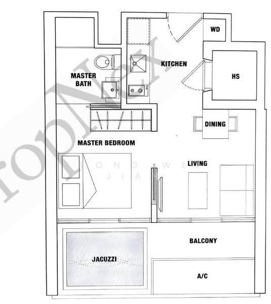 Spottiswoode 18, 18 Spottiswoode Park Road, Chinatown / Tanjong Pagar, 1 Bedroom, 441 sqft, Condominium For Sale, by Yeong Wei Jian, 500295728 - PropertyGuru.com.sg
