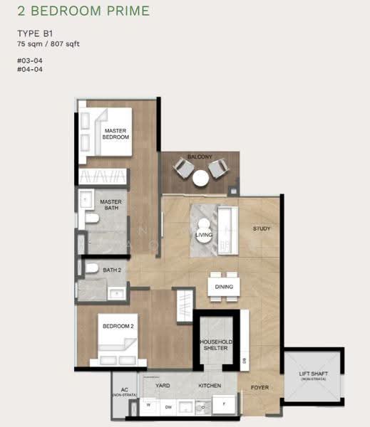 Verde Joo Chiat, 108 Joo Chiat Terrace, East Coast / Marine Parade, 2 Bedrooms, 807 sqft, Apartment For Sale, by Lin Ming Yao 林明尧, 500295795 - PropertyGuru.com.sg