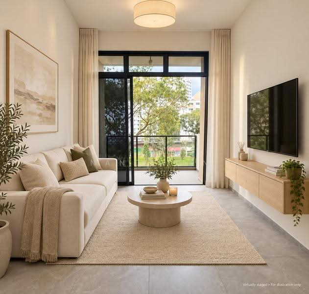 The Arden, 2 Phoenix Road, Dairy Farm / Bukit Panjang / Choa Chu Kang, 3 Bedrooms, 1,012 sqft, Condominium For Sale, by Nancy Tan, 500295800 - Living Room - PropertyGuru.com.sg
