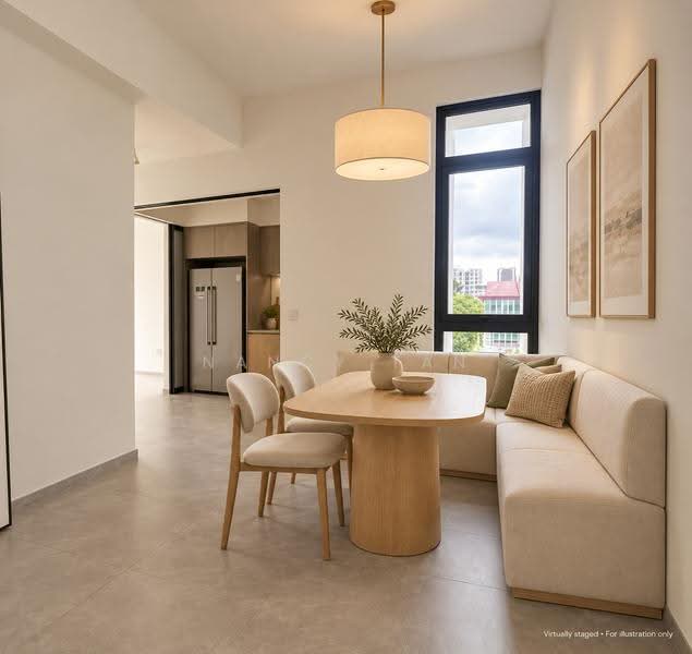 The Arden, 2 Phoenix Road, Dairy Farm / Bukit Panjang / Choa Chu Kang, 3 Bedrooms, 1,012 sqft, Condominium For Sale, by Nancy Tan, 500295800 - Dining Room - PropertyGuru.com.sg