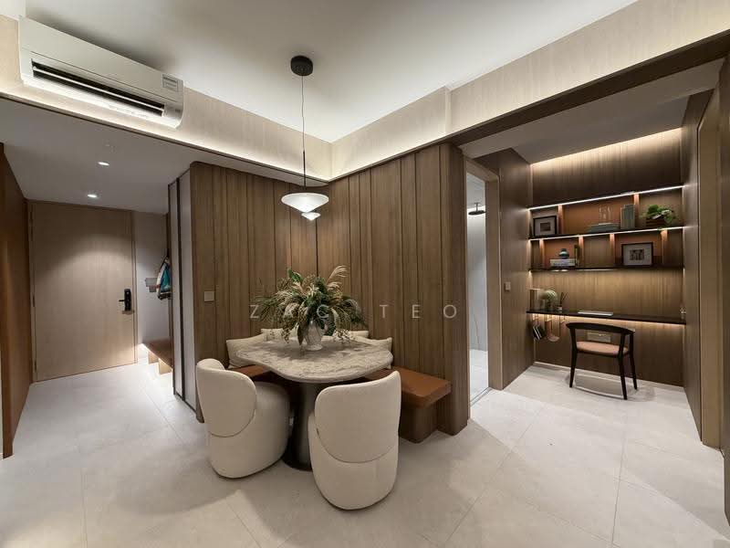 The Serra Residences, 7 Bassein Road, Newton / Novena, 2 Bedrooms, 710 sqft, Condominium For Sale, by Zac Teo, 500295845 - Dining Room - PropertyGuru.com.sg
