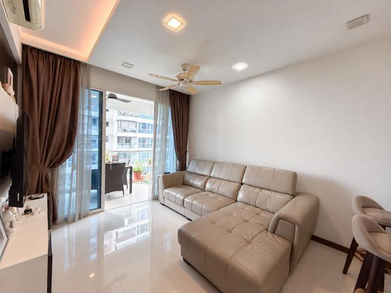 The Tampines Trilliant, 33 Tampines Central 7, Pasir Ris / Tampines, 3 Bedrooms, 1,130 sqft, Condominium For Rent, by Tricia Ong, 500295892 - Living Room - PropertyGuru.com.sg
