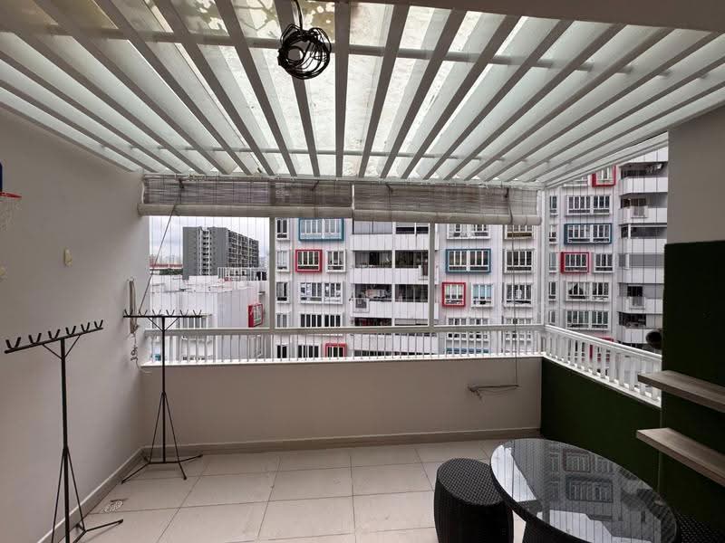 Mi Casa, 313 Choa Chu Kang Avenue 3, Dairy Farm / Bukit Panjang / Choa Chu Kang, 3 Bedrooms, 1,292 sqft, Condominium For Rent, by Geraldine Ang, 500295893 - Balcony - PropertyGuru.com.sg