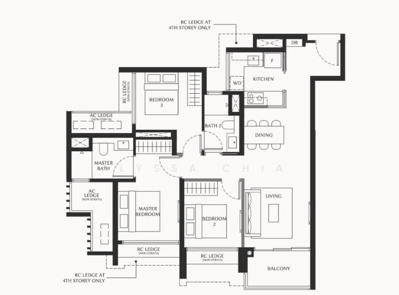 Freehold, District 11, walk to MRT, 1km SJI, 1km Hong Wen, Newton / Novena, 3 Bedrooms, 893 sqft, Condominium For Sale, by Alyssa Chia, 500295898 - PropertyGuru.com.sg