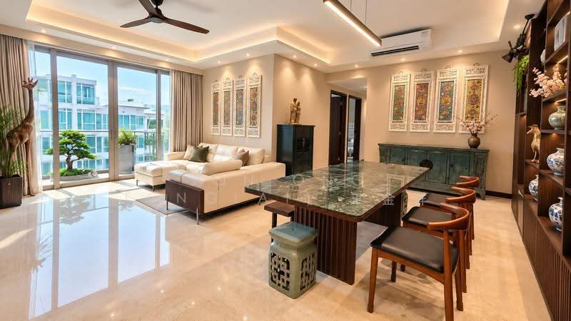 Caribbean at Keppel Bay, 34 Keppel Bay Drive, Harbourfront / Telok Blangah, 4 Bedrooms, 3,208 sqft, Condominium For Sale, by Jon Ong (Onglai) 王金祥, 500295936 - Living Room - PropertyGuru.com.sg