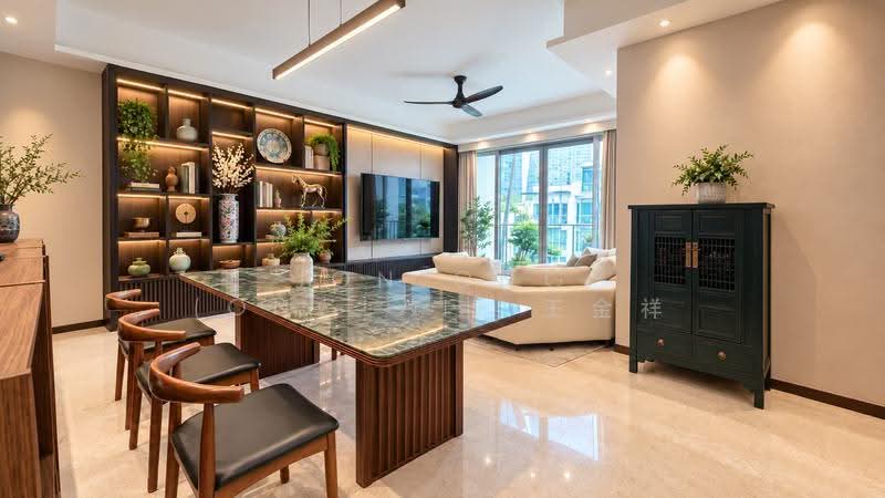 Caribbean at Keppel Bay, 34 Keppel Bay Drive, Harbourfront / Telok Blangah, 4 Bedrooms, 3,208 sqft, Condominium For Sale, by Jon Ong (Onglai) 王金祥, 500295936 - Living Room - PropertyGuru.com.sg