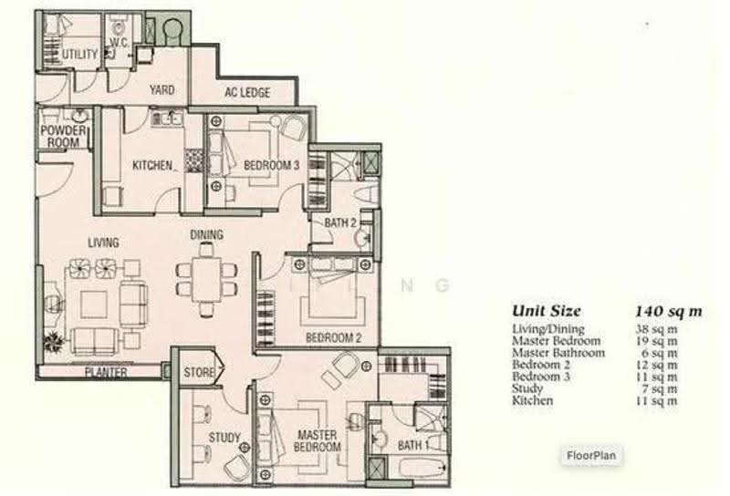 Melrose Park, 93 Kellock Road, Tanglin / Holland / Bukit Timah, 4 Bedrooms, 1,507 sqft, Condominium For Rent, by FiFi Ng, 500295961 - PropertyGuru.com.sg