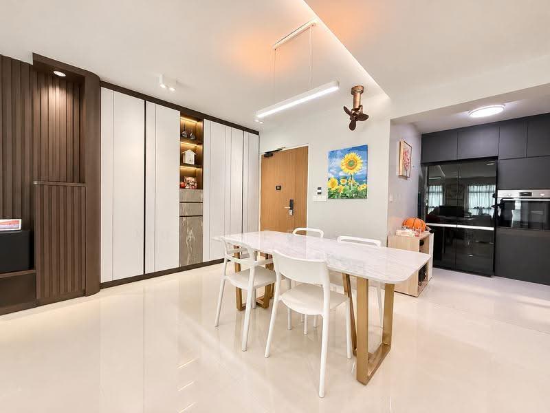 620B Tampines Street 61, 620B Tampines Street 61, Pasir Ris / Tampines, 3 Bedrooms, 1,216 sqft, HDB Flat For Sale, by Kuanyee Goh, 500296055 - Dining Room - PropertyGuru.com.sg