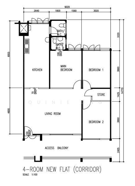 308 Bukit Batok Street 31, 308 Bukit Batok Street 31, Dairy Farm / Bukit Panjang / Choa Chu Kang, 3 Bedrooms, 1,001 sqft, HDB Flat For Rent, by Quinie Ong, 500296145 - Kitchen - PropertyGuru.com.sg
