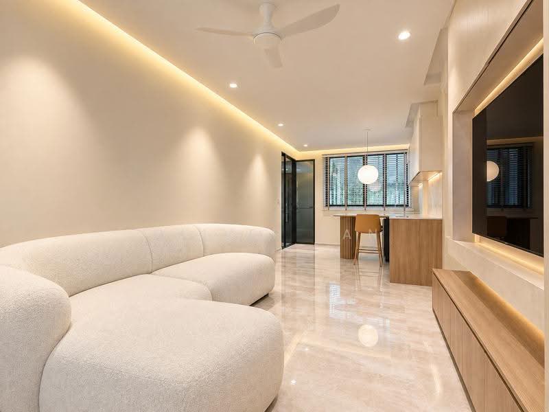 Affinity At Serangoon, Hougang / Punggol / Sengkang, 3 Bedrooms, 1,152 sqft, Condominium For Sale, by Oliver Tan, 500296160 - Living Room - PropertyGuru.com.sg