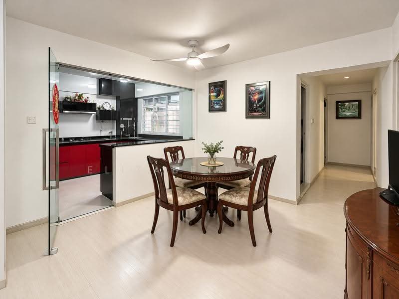184 Jelebu Road, 184 Jelebu Road, Dairy Farm / Bukit Panjang / Choa Chu Kang, 4 Bedrooms, 1,355 sqft, HDB Flat For Sale, by Elizabeth Lee, 500296257 - Dining Room - PropertyGuru.com.sg