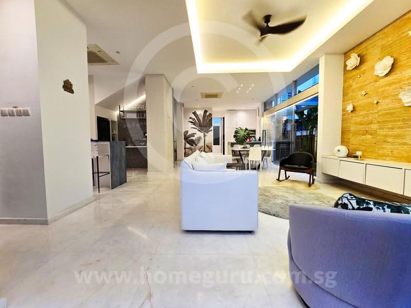 Stunning 2.5 sty Semi-D in Prime Serangoon Garden!, Serangoon Garden Estate, Hougang / Punggol / Sengkang, 5 Bedrooms, 5,690 sqft, Semi-Detached House For Sale, by Kent Tan, 500296286 - Living Room - PropertyGuru.com.sg