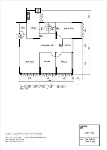 717 Clementi West Street 2, 717 Clementi West Street 2, Buona Vista / West Coast / Clementi New Town, 3 Bedrooms, 1,270 sqft, HDB Flat For Sale, by Jesper Kow Zhong Jun, 500296335 - PropertyGuru.com.sg