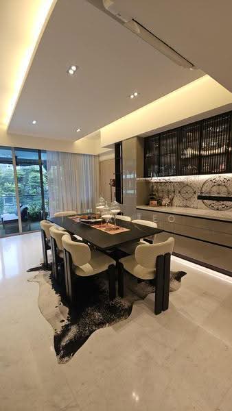 OLA Residences @ Mountbatten, 839 Mountbatten Road, East Coast / Marine Parade, 3 Bedrooms, 1,916 sqft, Condominium For Rent, by Lissa Teo, 500296371 - Dining Room - PropertyGuru.com.sg