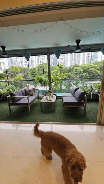 OLA Residences @ Mountbatten, 839 Mountbatten Road, East Coast / Marine Parade, 3 Bedrooms, 1,916 sqft, Condominium For Rent, by Lissa Teo, 500296371 - Balcony - PropertyGuru.com.sg