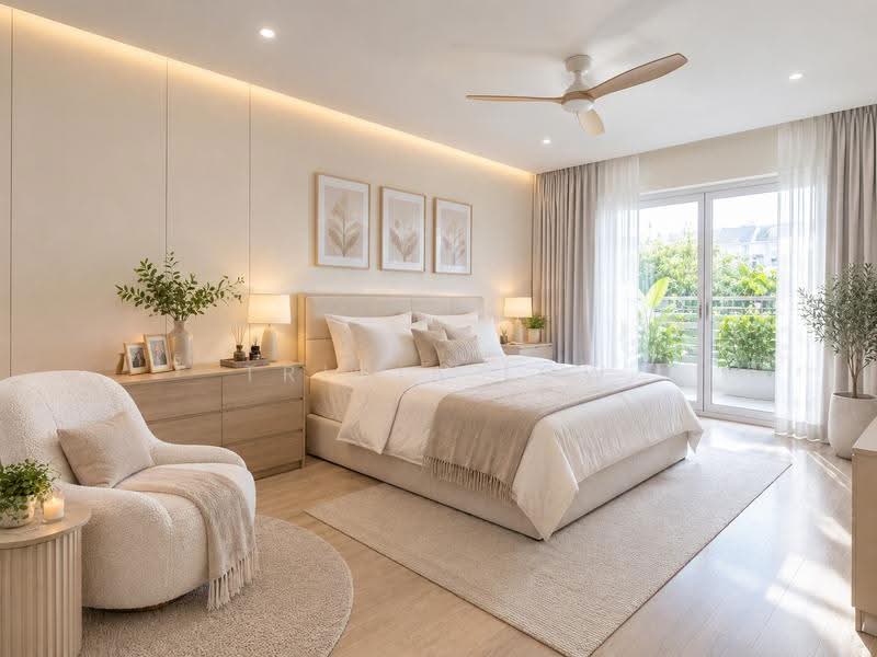 Within 1km to Ai Tong,D20 Freehold Terrace,Well-Renovated, 10 mins MRT, Ang Mo Kio / Bishan / Thomson, 4 Bedrooms, 2,200 sqft, Terraced House For Sale, by Tricia Low, 500296470 - Bedroom - PropertyGuru.com.sg