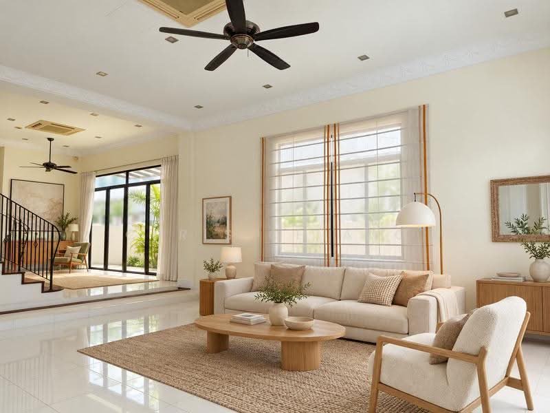 Serangoon Garden Estate, Serangoon Garden Way/ Medway/ Crowhurst/ Farleigh/ Portchester, Hougang / Punggol / Sengkang, 6 Bedrooms, 7,000 sqft, Detached House For Sale, by Chris Chiang, 500296518 - Living Room - PropertyGuru.com.sg
