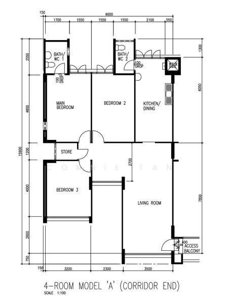 696 Hougang Street 61, 696 Hougang Street 61, Hougang / Punggol / Sengkang, 3 Bedrooms, 1,119 sqft, HDB Flat For Sale, by Connie Tan, 500296679 - PropertyGuru.com.sg